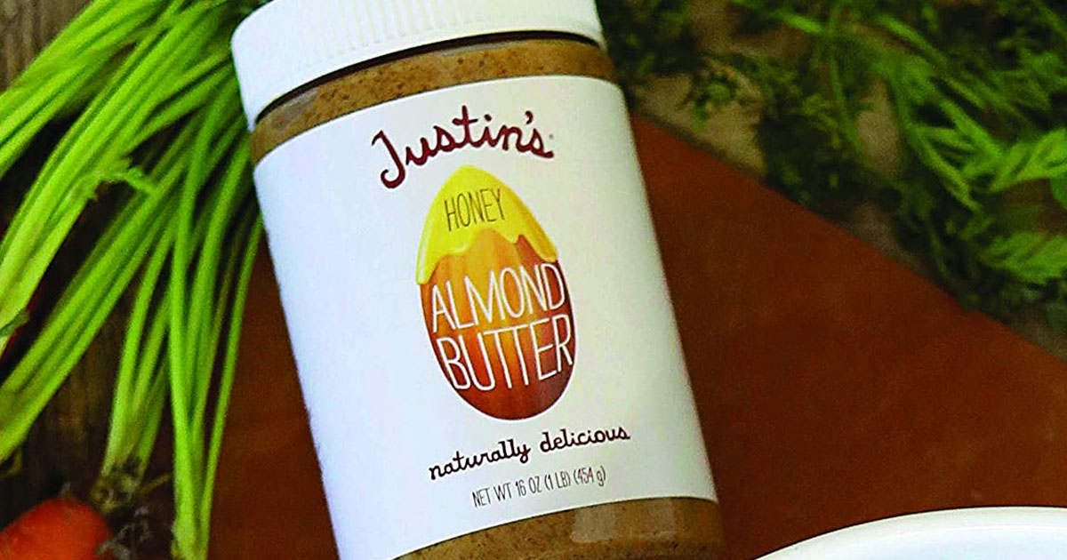 Justin’s Honey Almond Butter Jar Only $6.49 Shipped on Amazon (Regularly $10)