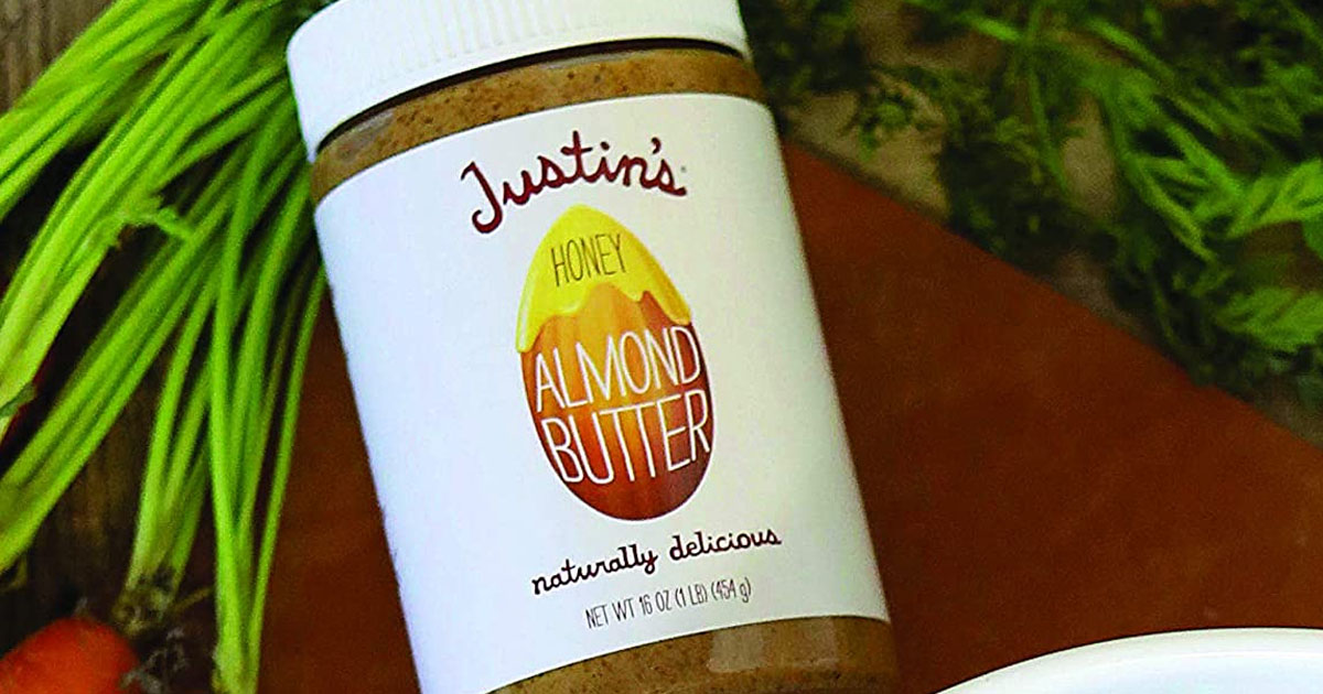 justins almond butter jar 