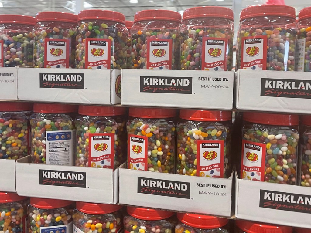 display full of jelly kirkland jelly beans