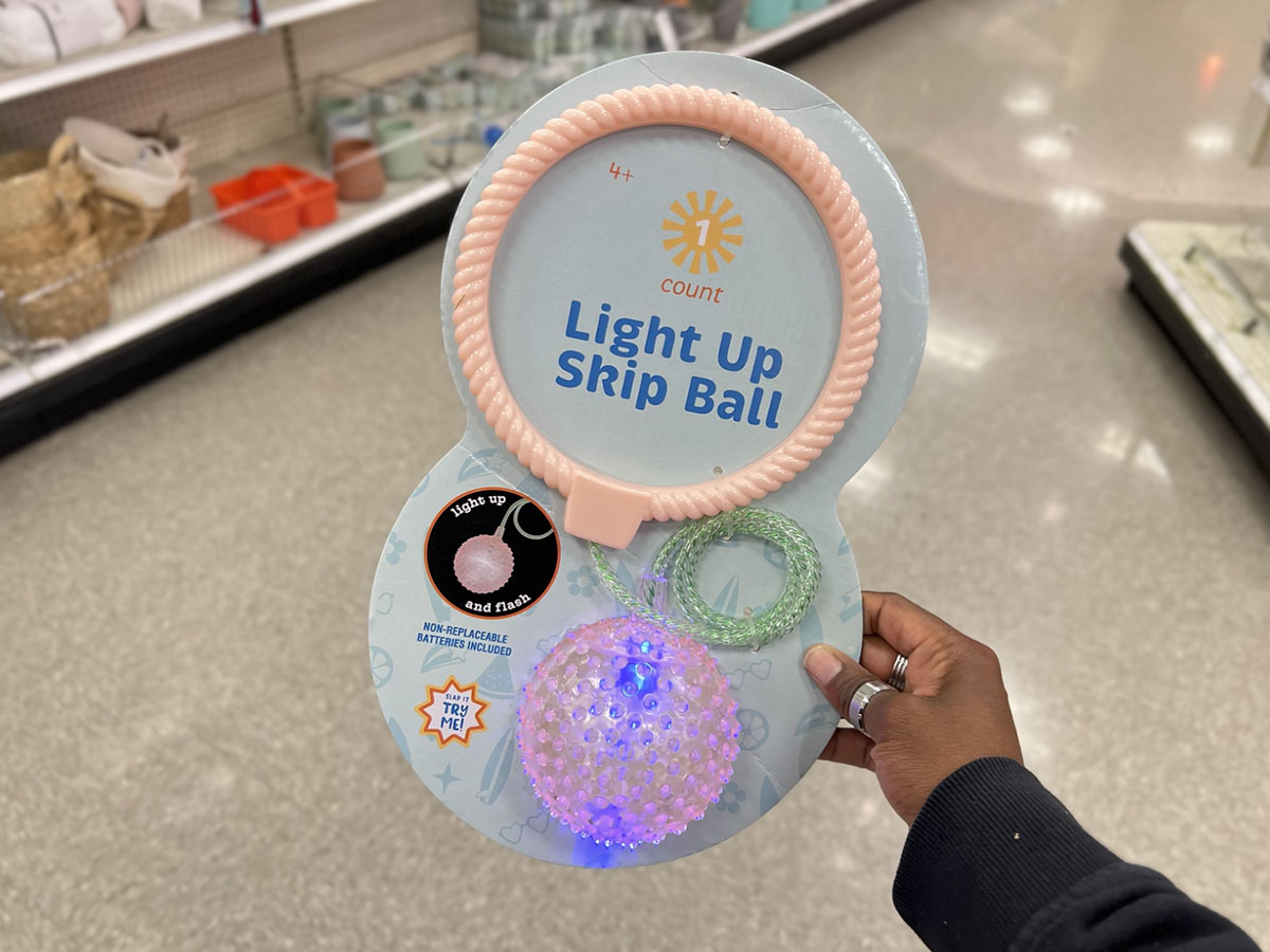Light Up Skip Balls Only $5 at Target (Great for Easter Baskets!)