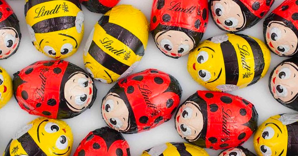 lady bug and bee chocolate candies