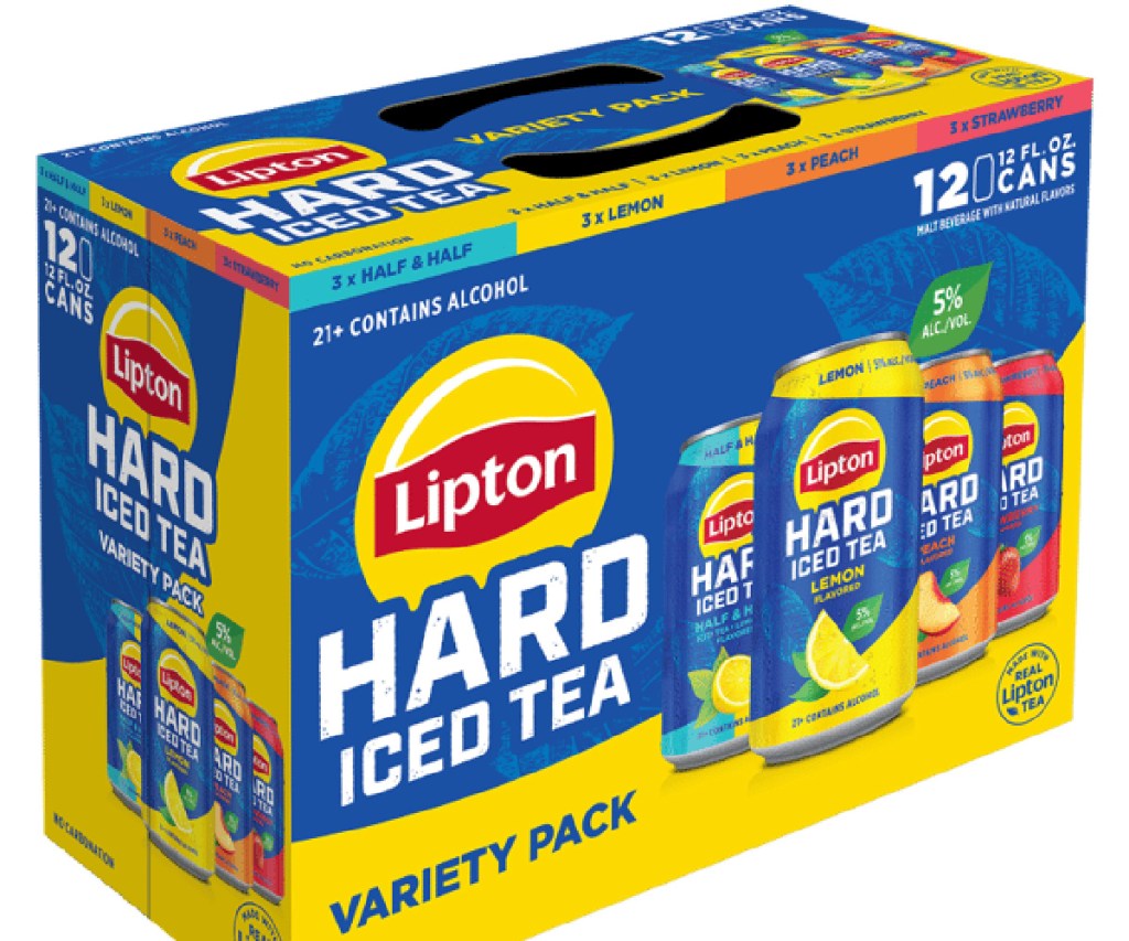 lipton hard iced tea package