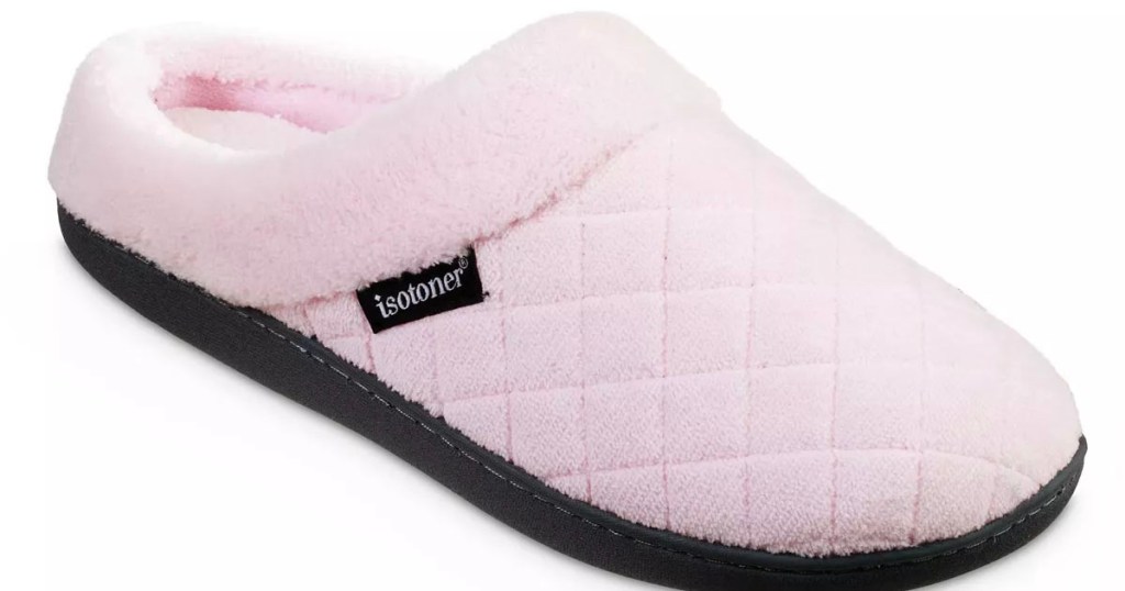 pink isotoner slippers