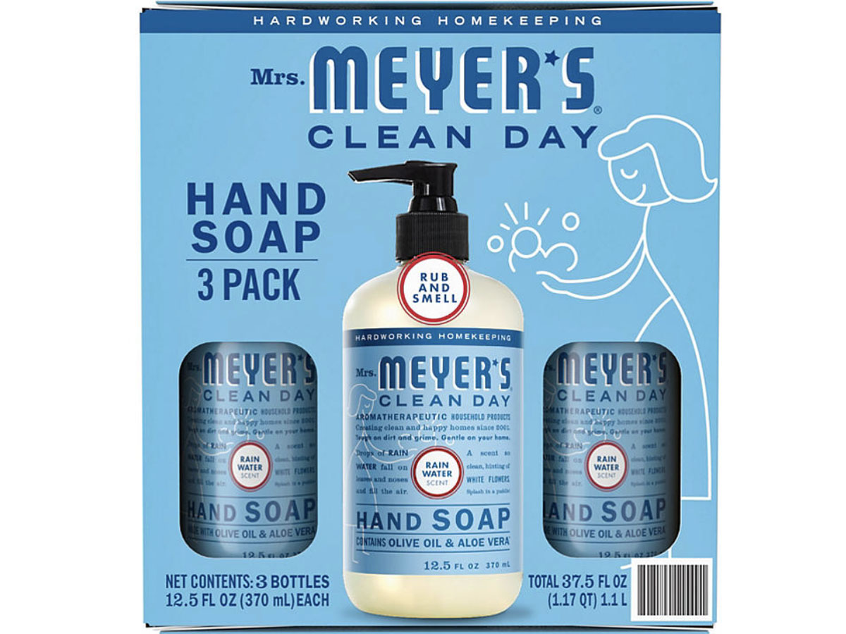 mrs meyers hand soap 3-pack
