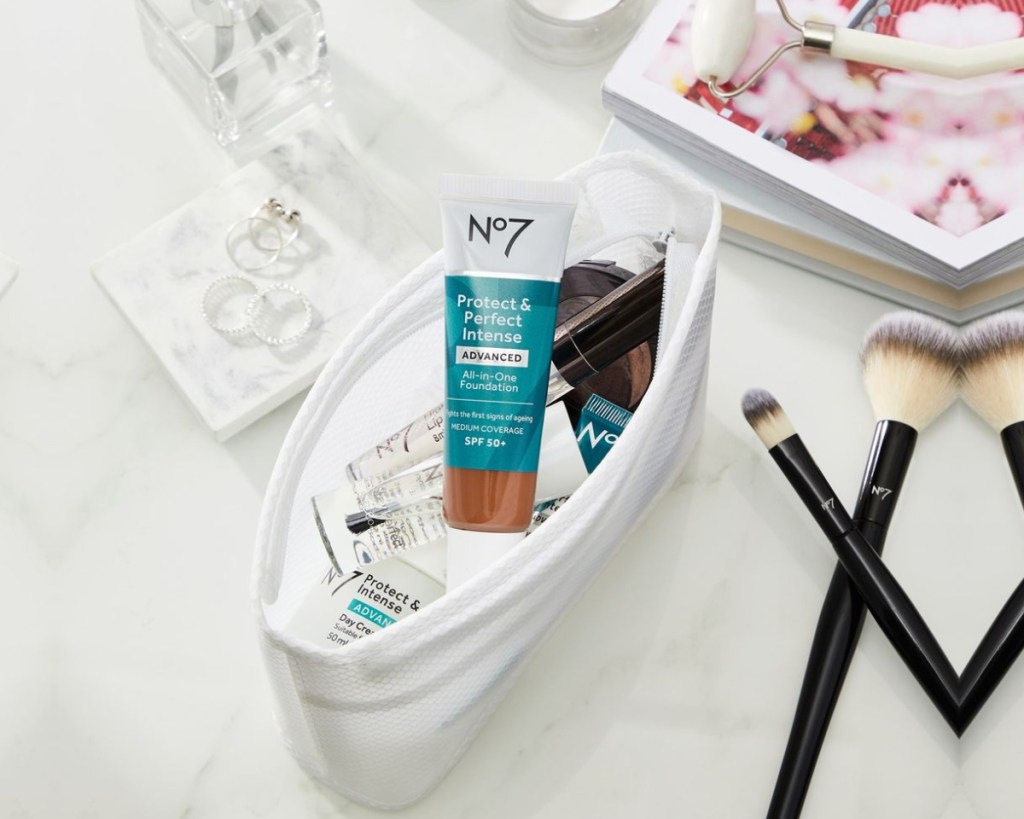 no7 foundation in makeup bag