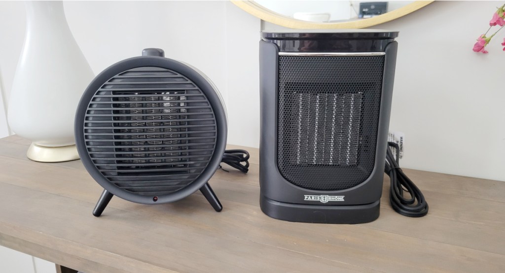 two space heaters