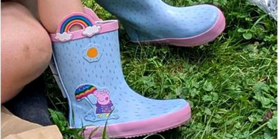 Kids Character Rain Boots ONLY $13 on Walmart.com (Great for Easter Baskets!)