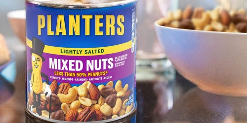 Planters Lightly Salted Mixed Nuts 15oz Just $4.49 Shipped on Amazon