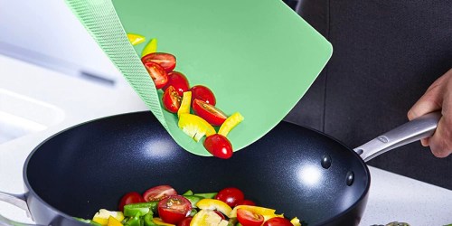 Flexible Plastic Cutting Mat 4-Pack w/ Food Icons Just $9.99 on Amazon | Over 7,000 5-Star Reviews