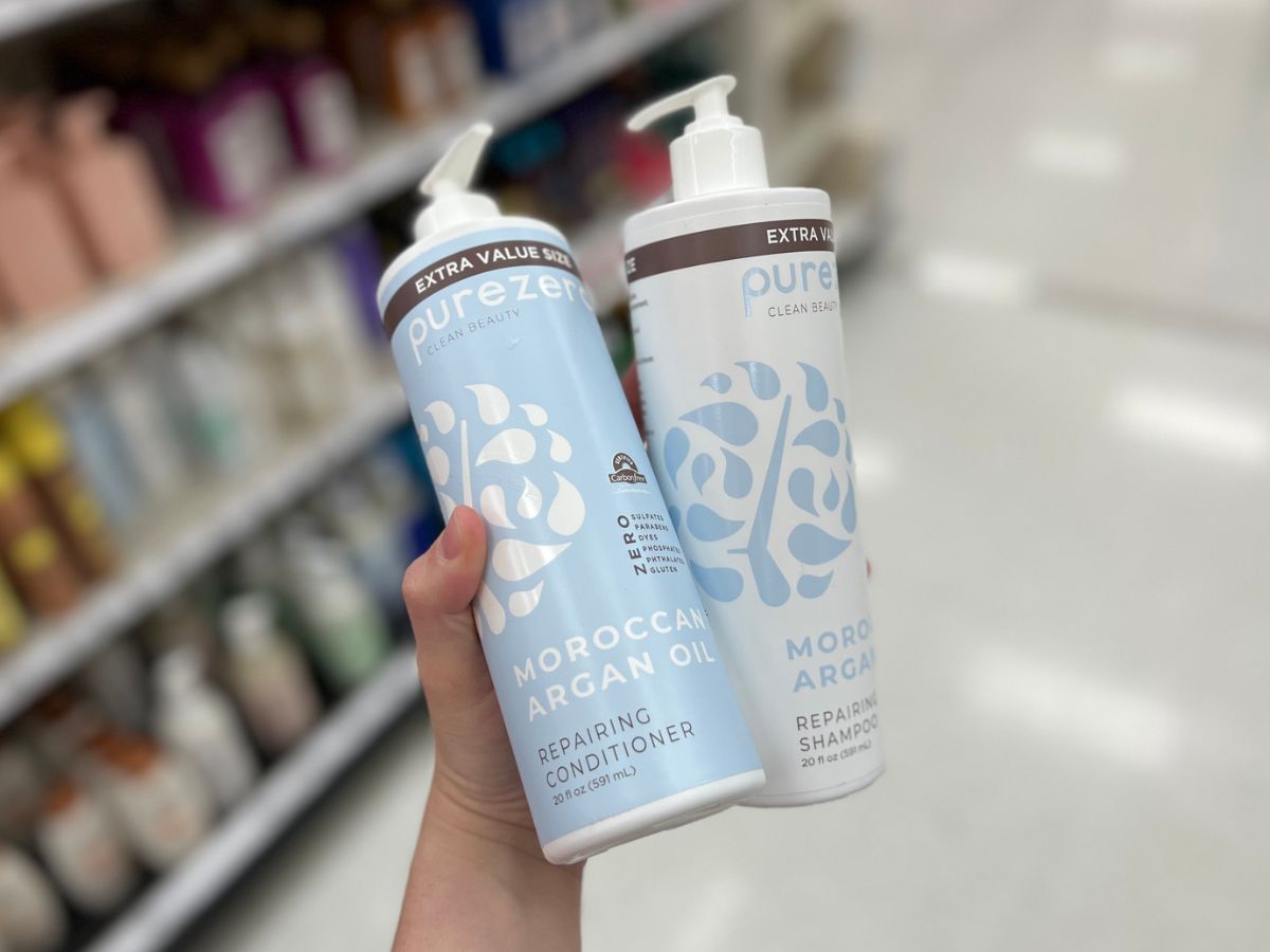 50% Off Purezero Shampoo & Conditioner After Cash Back at Target