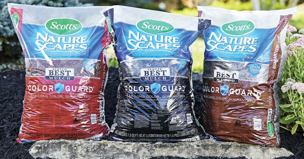 Scotts Mulch Bags Just $2.50 w/ Free Pickup at Lowe's | Choose Natural,  Red, or Black