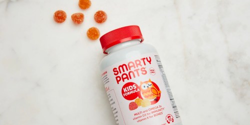 SmartyPants Kids Gummy Vitamins 120-Count Bottle Only $5 Shipped on Amazon (Reg. $26.50)