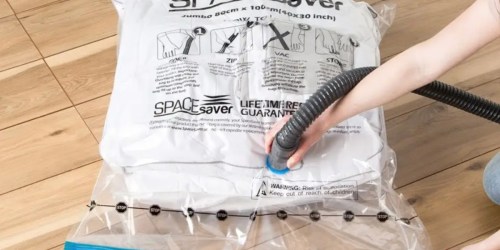 Vacuum Storage Bags 6-Count Just $15 on Amazon (Regularly $23)