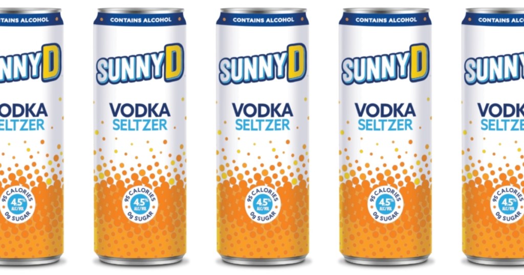 5 cans of SunnyD hard seltzer
