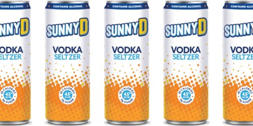 SunnyD Vodka Seltzer Now Available in Walmart Stores
