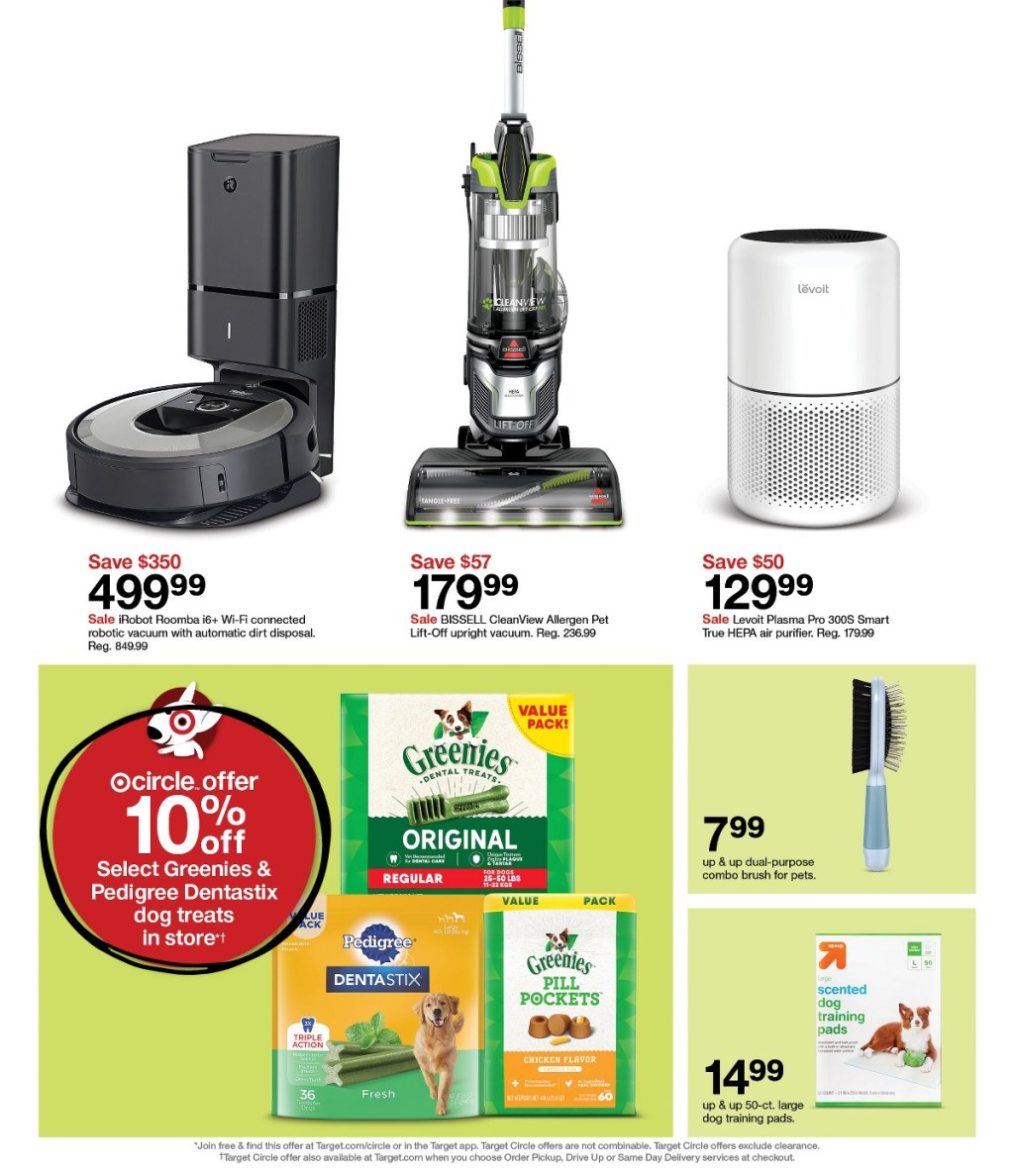 page from Target weekly ad