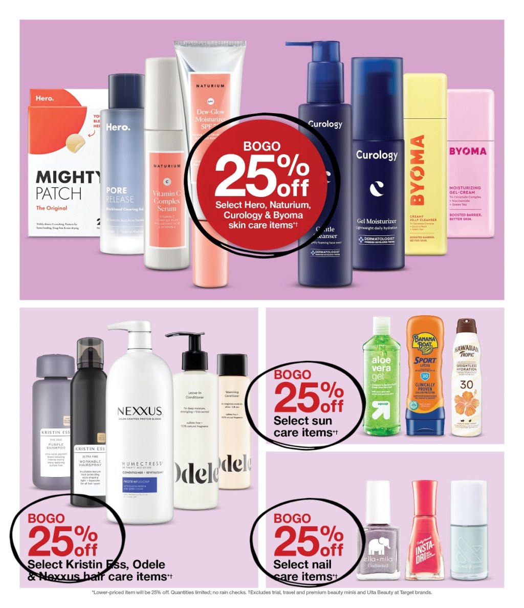 page from Target weekly ad