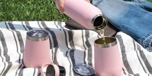 TAL Water Bottle Bundle Just $13.88 on Walmart.com (Reg. $25) | Includes Bottle & 2 Wine Tumblers!