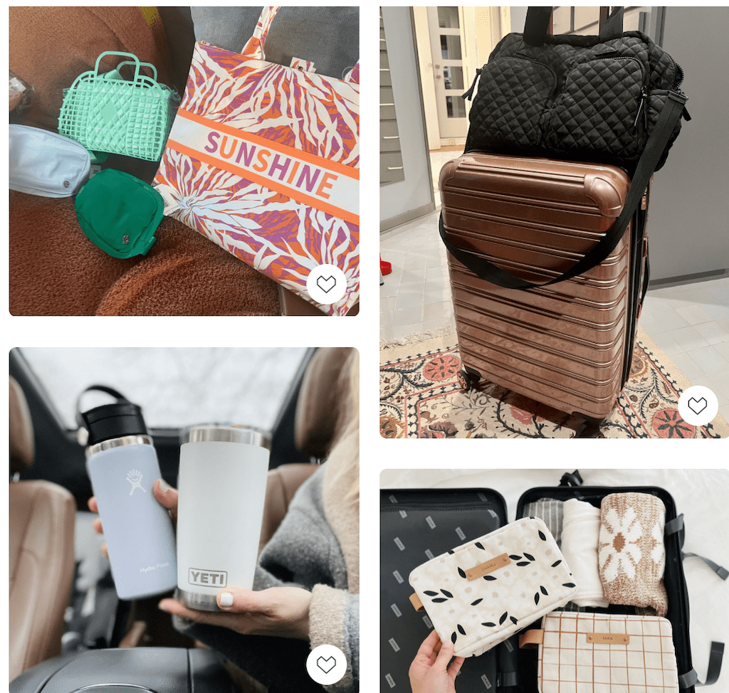 Fave travel items 