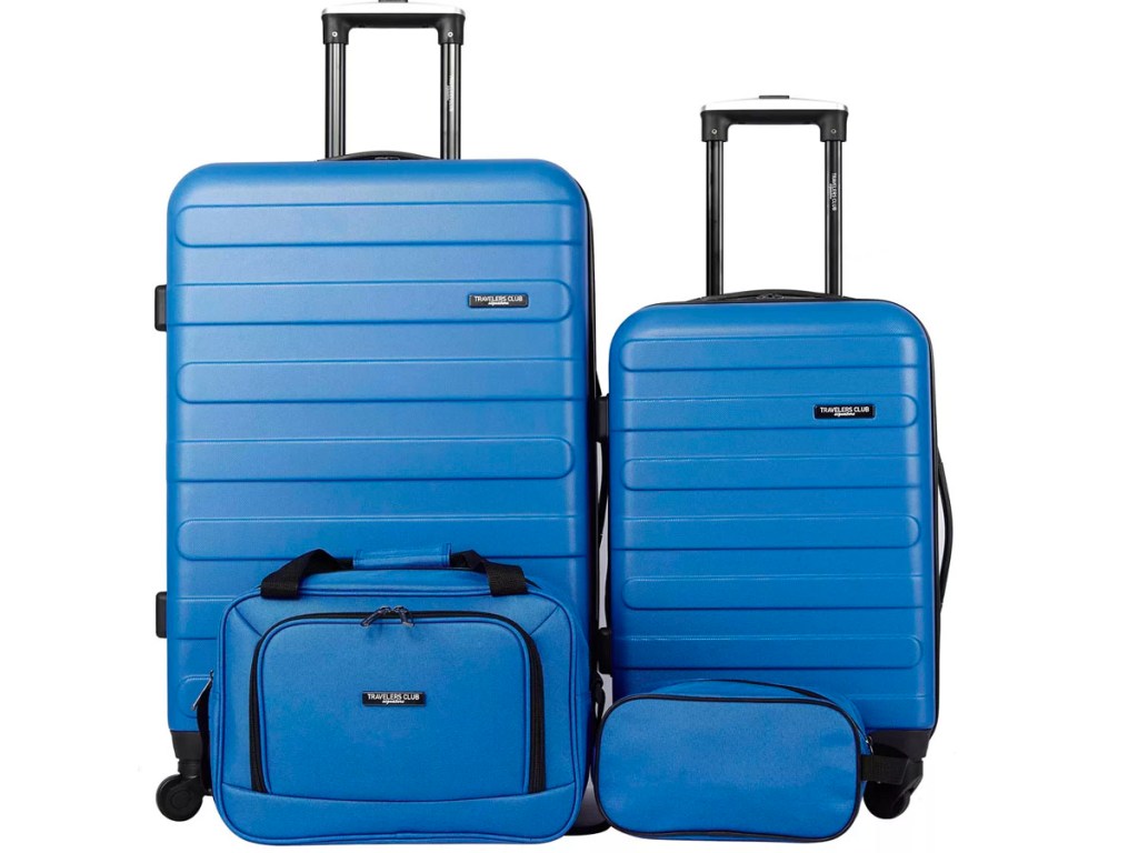 Luggage Sets on Sale for 75% Off | Hardside Spinner 4-Piece Set from $  Shipped | Hip2Save