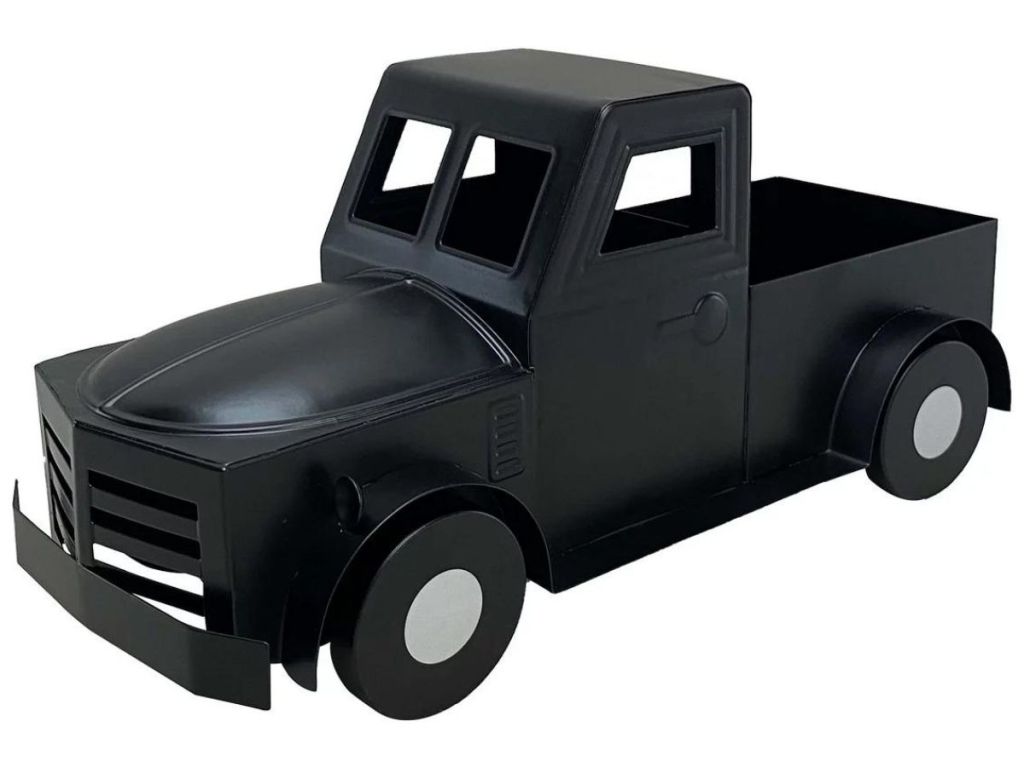 black planter truck