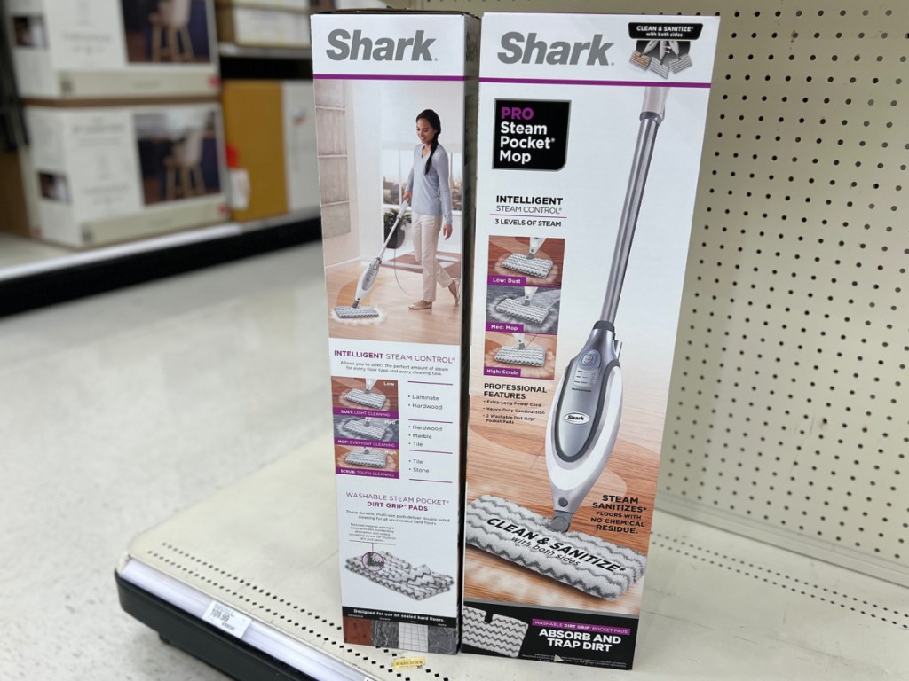 two Shark Professional Steam Pocket Mop in the stores