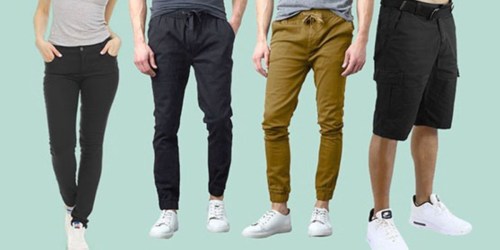 Men’s & Women’s Chino Pants 2-Packs from $20.99 Shipped on Woot.com | Includes Plus Sizes