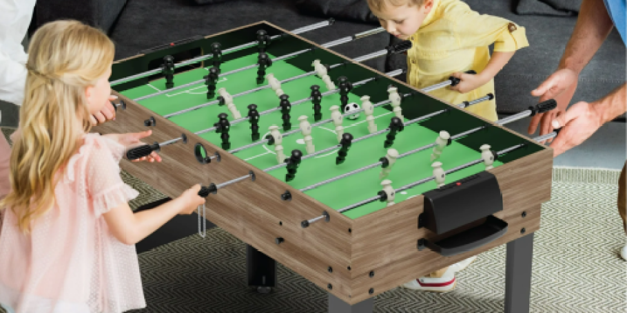 Game Table Only $139 Shipped on Walmart.com | Air Hockey, Foosball, Chess, & More