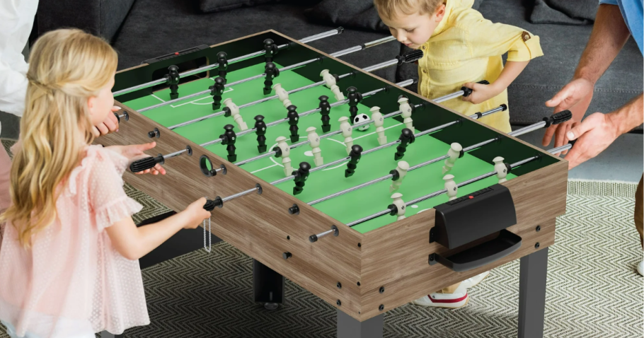 Game Table Only $139 Shipped on Walmart.com | Air Hockey, Foosball, Chess, & More