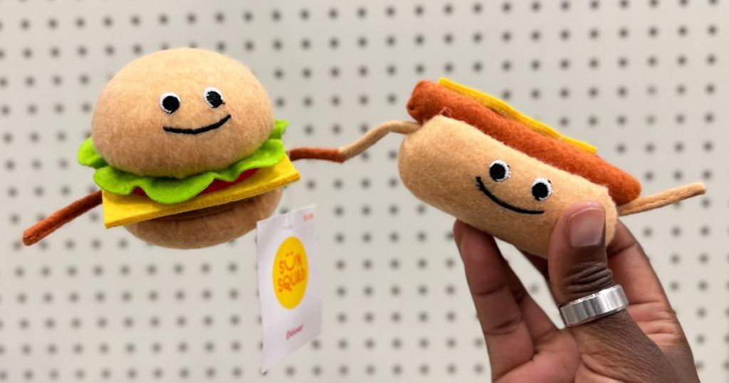 Sun Squad Felt Duos Just 4.25 at Target Hamburgers & Hot Dogs
