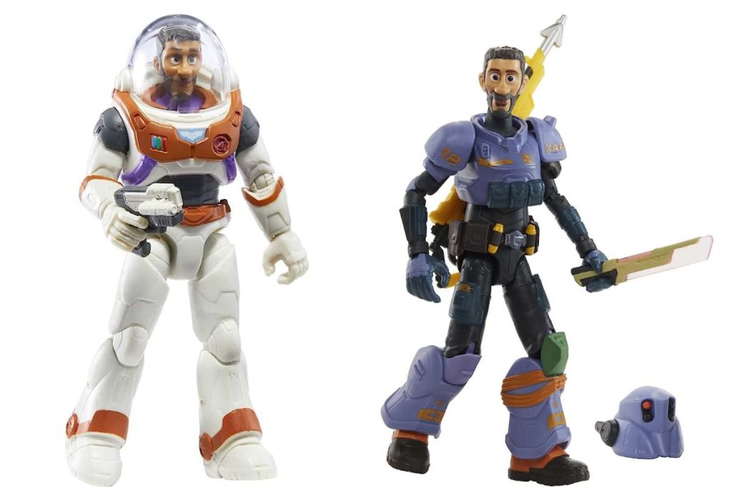 Lightyear Space Ranger Alpha Mo Morrison 5" and 7" Action Figure & Accessories 