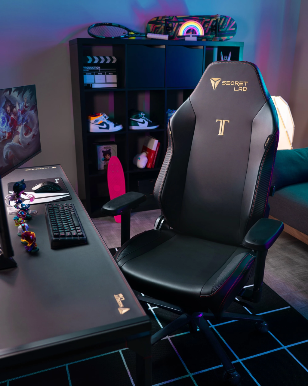 The #1 gaming chair is the SecretLab TITAN Evo 