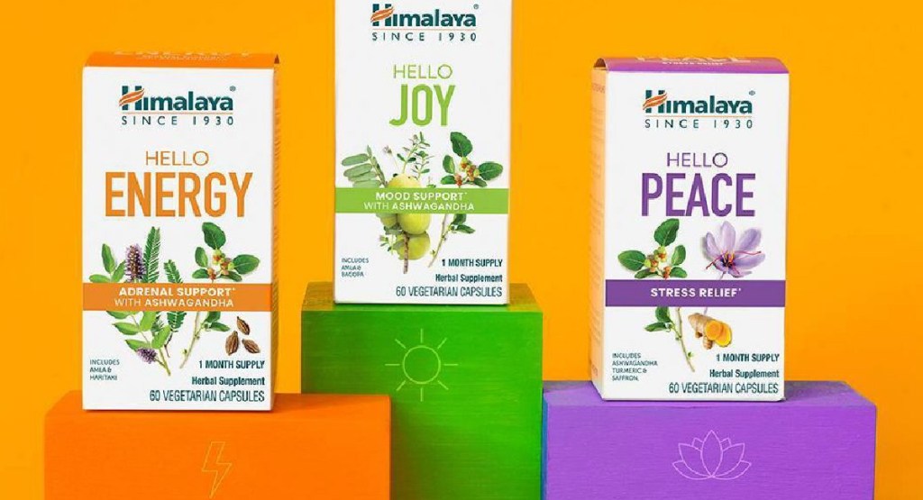 3 different Himalaya Hello Supplements
