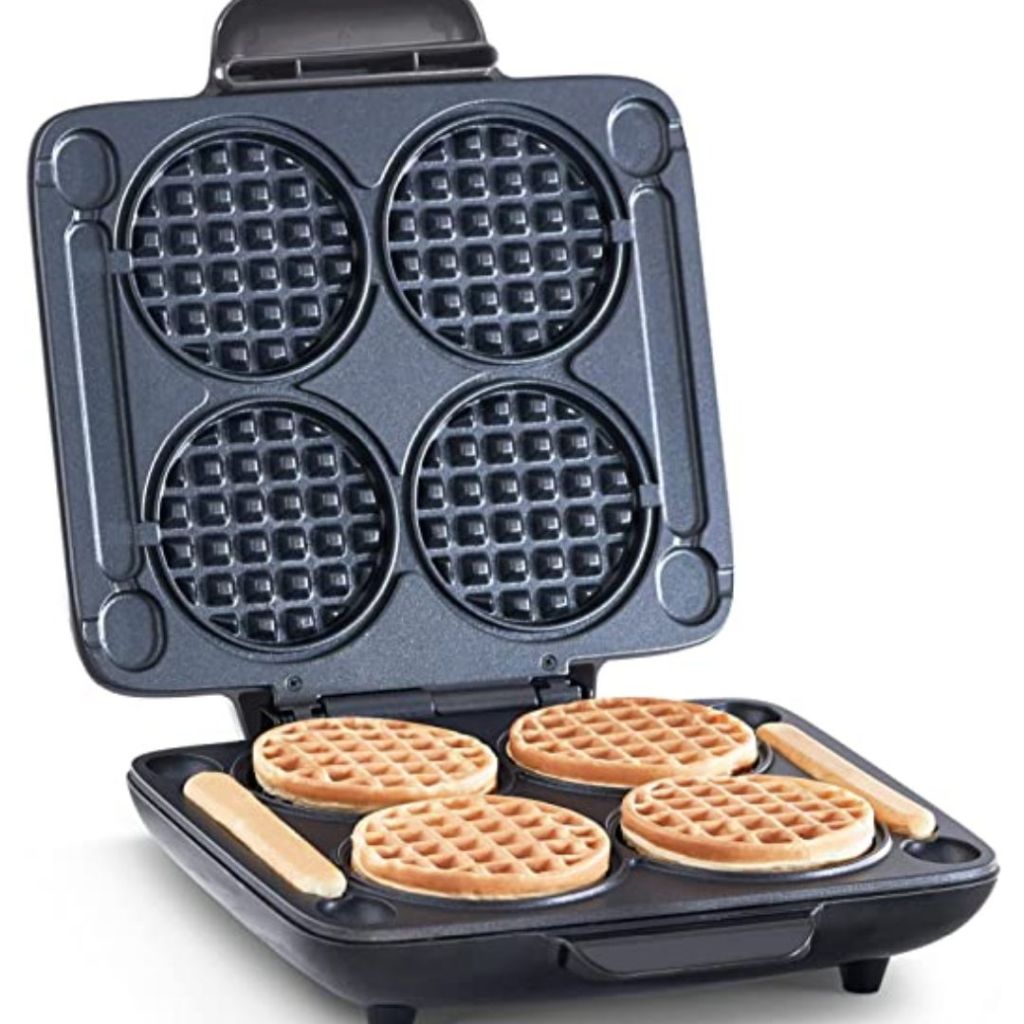 DASH Multi Mini Waffle Maker with waffles