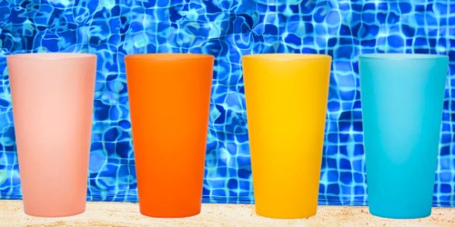 Sun Squad Tumblers Multi-Color 4-Pack ONLY $2.40 on Target.com