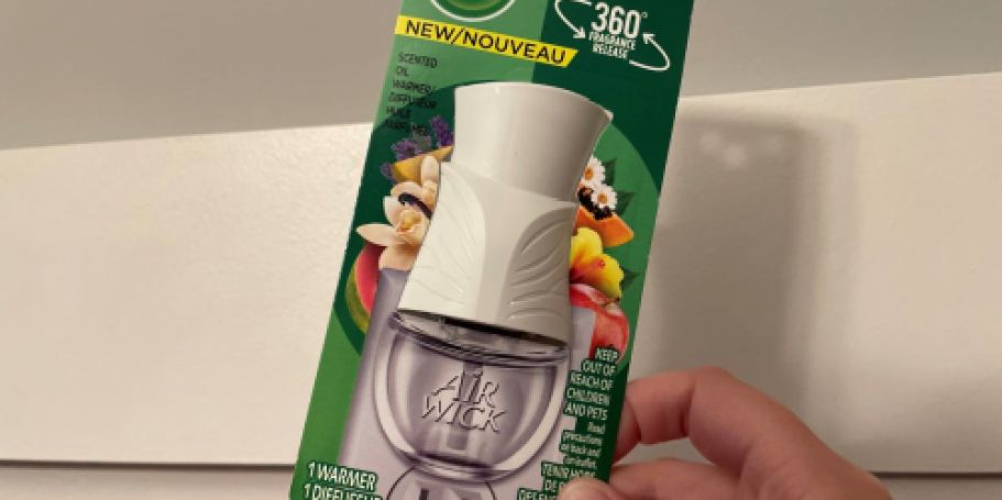 Better Than FREE Air Wick Scented Oil Warmer After Walmart Cash