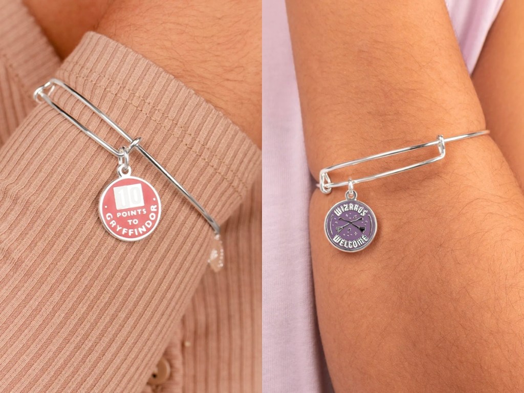 alex & ani harry potter gryffindor and wizards bracelets