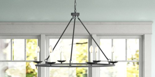 Up to 80% Off Wayfair Lighting + Free Shipping | Round Chandelier Only $49.88 Shipped (Reg. $255)