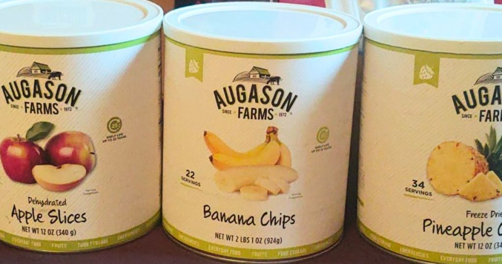 Augason farms banana chips cover
