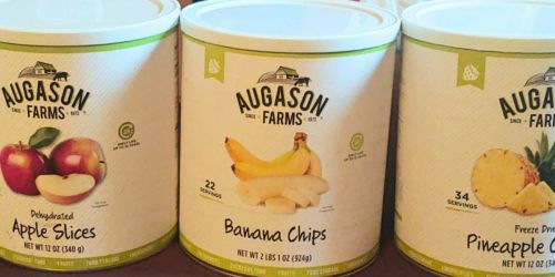 Up to 70% Off Augason Farms Products | Banana Chips, Peanut Butter, Strawberries & More