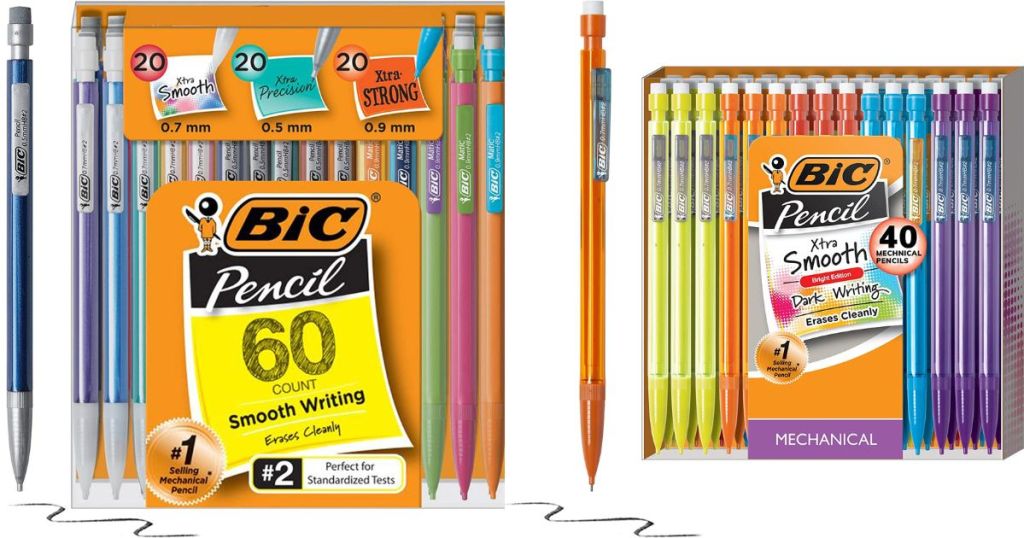 Two packages of mechanical pencils