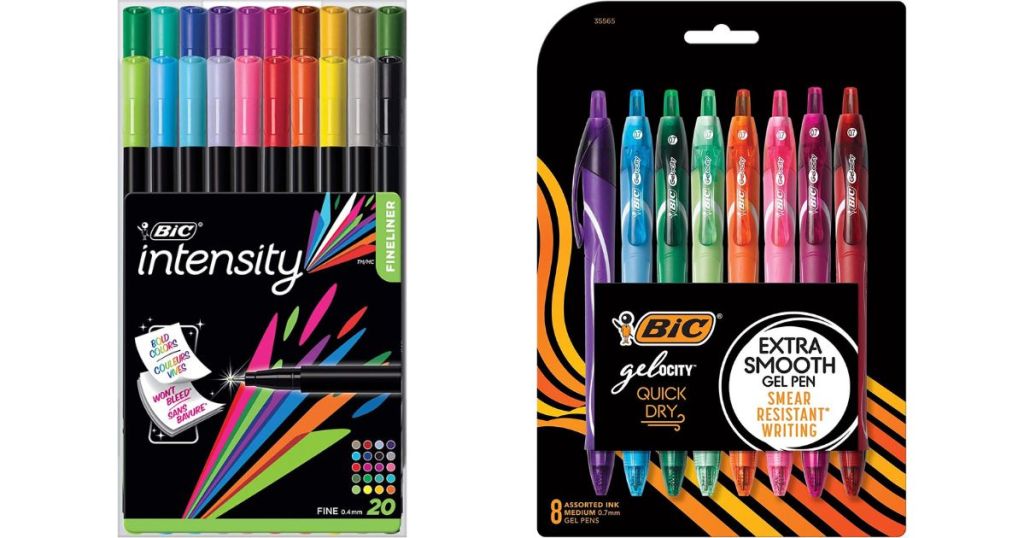 Two packs of BIC pens