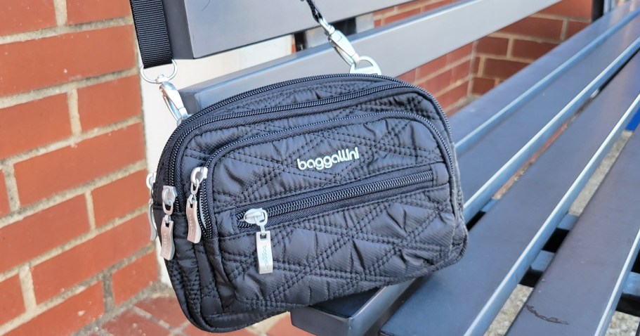 *HOT* Over 50% Off Baggallini + FREE Shipping | Triple Zip Bag Just $27.99 Shipped (Reg. $55)