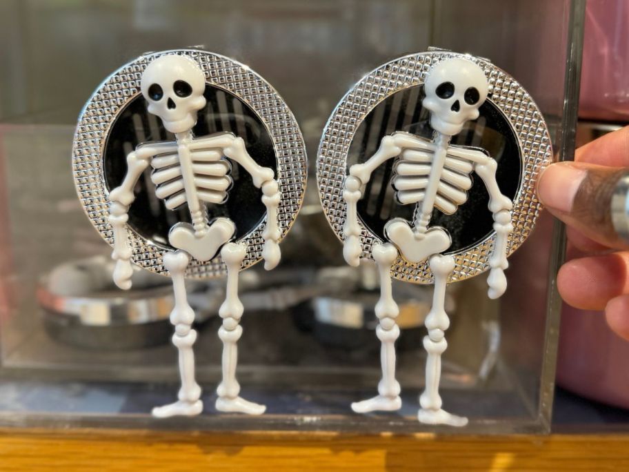 Two Bath & Body Works Skeleton car Refill Holders
