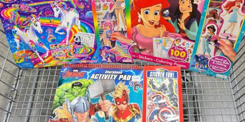 HUGE Kids Activity Books Just $14.99 at Costco | Lisa Frank, LOL Surprise, & Disney!