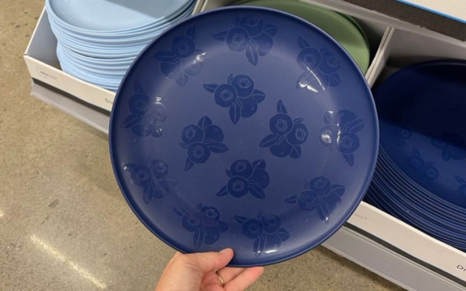 Blueberry plates from wamart