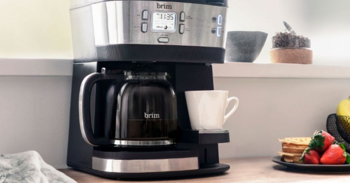 Brim Triple Brew 12-Cup Coffee Maker w/ K-Cup Compatibility Only $59.99 Shipped on BestBuy.com (Reg. $150)