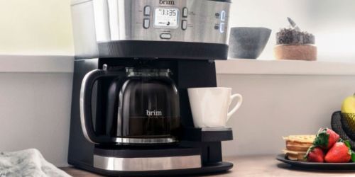 Brim Triple Brew 12-Cup Coffee Maker w/ K-Cup Compatibility $59.99 Shipped on BestBuy.com (Reg. $150)
