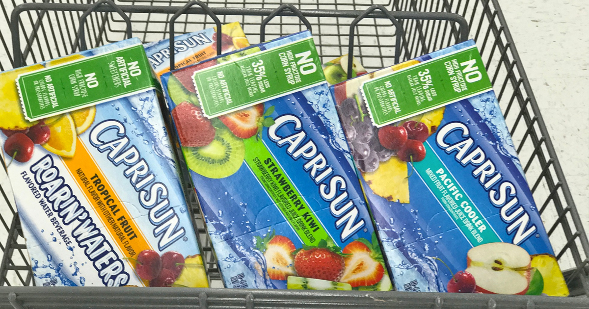 Capri Sun Juice Pouches 10-Pack Only $2.83 Shipped on Amazon (Just 28¢ Each)
