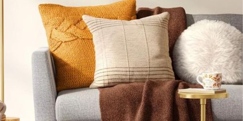 Target Home Decor Sale | Up to 40% Off Throw Blankets, Faux Plants, Throw Pillows & Planters